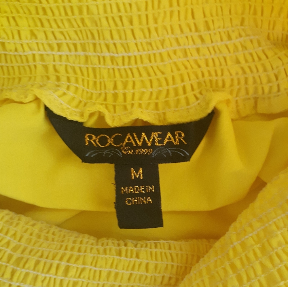 Rocawear logo maxi sundress NWOT medium *C7 - Picture 7 of 8
